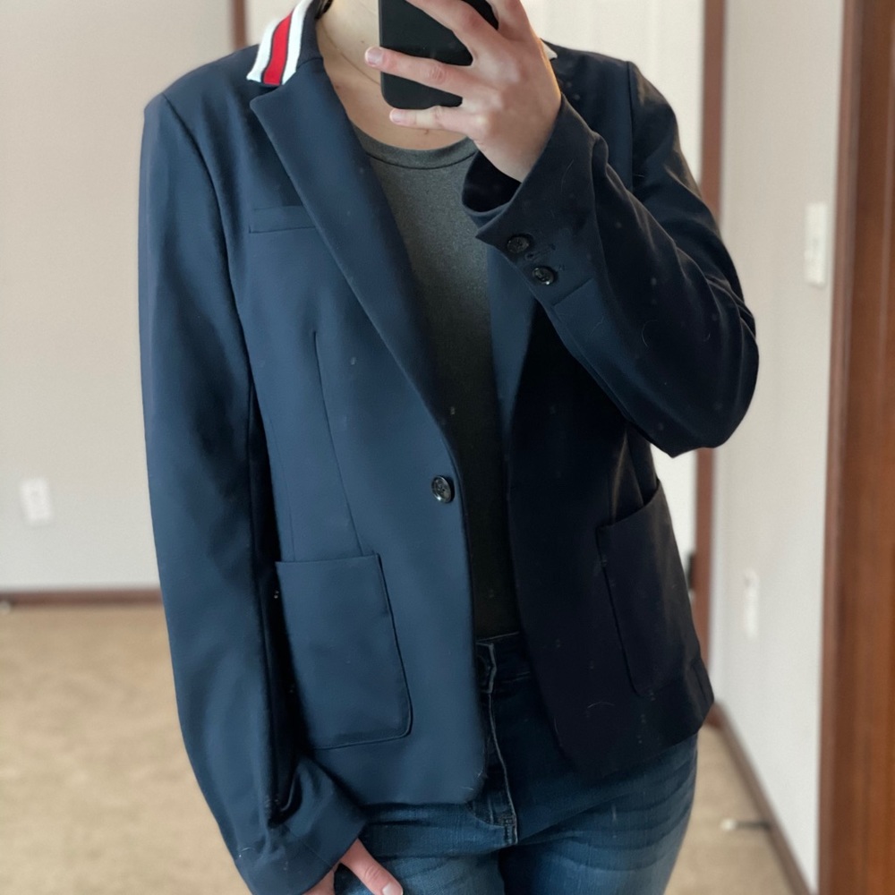 Banana Republic Classic Navy Blazer Size 6